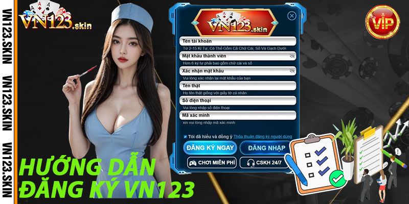 Hướng Dẫn Đăng Ký VN123